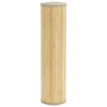 vidaXL Covor dreptunghiular, natural deschis, 80x500 cm, bambus