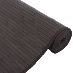 vidaXL Covor dreptunghiular, maro închis, 80x1000 cm, bambus vidaXL Covor dreptunghiular, maro închis, 80x1000 cm, bambus