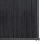 vidaXL Covor dreptunghiular, gri, 100x100 cm, bambus vidaXL Covor dreptunghiular, gri, 100x100 cm, bambus
