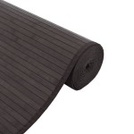 vidaXL Covor dreptunghiular, maro închis, 100x300 cm, bambus vidaXL Covor dreptunghiular, maro închis, 100x300 cm, bambus