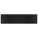 vidaXL Covor dreptunghiular, gri, 100x400 cm, bambus vidaXL Covor dreptunghiular, gri, 100x400 cm, bambus