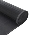 vidaXL Covor dreptunghiular, gri, 100x400 cm, bambus vidaXL Covor dreptunghiular, gri, 100x400 cm, bambus