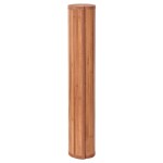 vidaXL Covor dreptunghiular, maro, 100x1000 cm, bambus