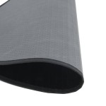 vidaXL Covor rotund, negru, 60 cm, bambus vidaXL Covor rotund, negru, 60 cm, bambus