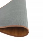 vidaXL Covor rotund, natural, 60 cm, bambus