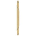 vidaXL Covor rotund, natural deschis, 60 cm, bambus