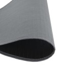 vidaXL Covor rotund, gri, 60 cm, bambus