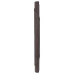 vidaXL Covor rotund, maro închis, 60 cm, bambus