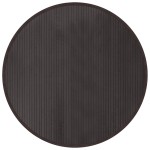 vidaXL Covor rotund, maro închis, 100 cm, bambus vidaXL Covor rotund, maro închis, 100 cm, bambus