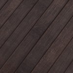 vidaXL Covor rotund, maro închis, 100 cm, bambus vidaXL Covor rotund, maro închis, 100 cm, bambus
