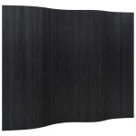 vidaXL Paravan de cameră, negru, 165x250 cm, bambus vidaXL Paravan de cameră, negru, 165x250 cm, bambus