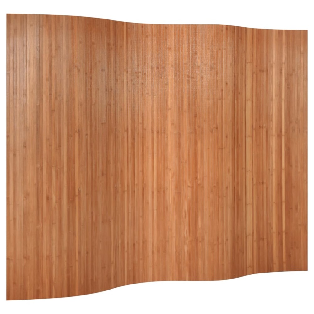 vidaXL Paravan de cameră, maro, 165x250 cm , bambus