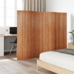 vidaXL Paravan de cameră, maro, 165x250 cm , bambus vidaXL Paravan de cameră, maro, 165x250 cm , bambus