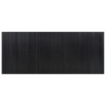 vidaXL Separator de cameră ,negru, 165x400 cm, bambus