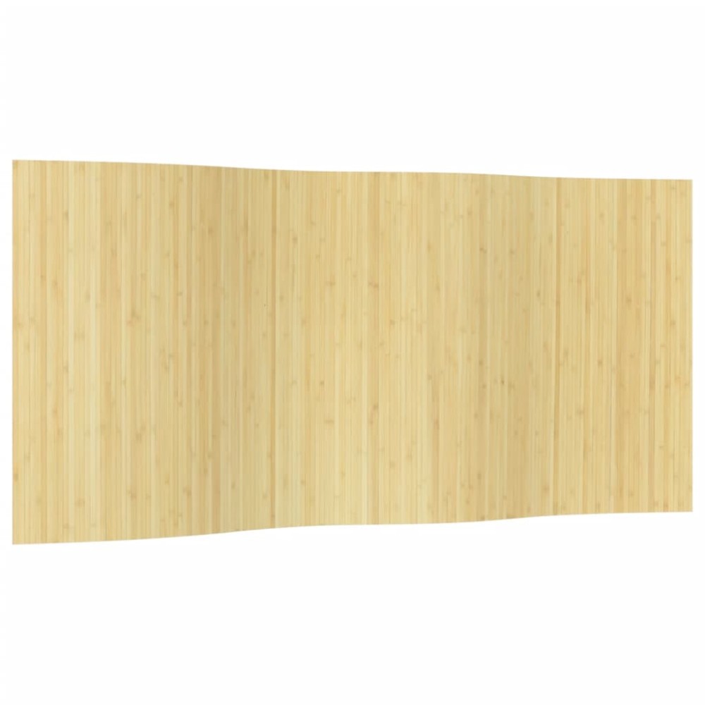 vidaXL Paravan de cameră, natural deschis, 165x400, bambus