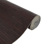 vidaXL Paravan de cameră, maro închis, 165x400 cm , bambus vidaXL Paravan de cameră, maro închis, 165x400 cm , bambus