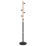vidaXL Cuier de haine, negru, 177 cm, fier vopsit electrostatic vidaXL Cuier de haine, negru, 177 cm, fier vopsit electrostatic