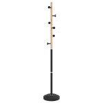 vidaXL Cuier de haine, negru, 177 cm, fier vopsit electrostatic vidaXL Cuier de haine, negru, 177 cm, fier vopsit electrostatic