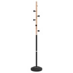 vidaXL Cuier de haine, negru, 177 cm, fier vopsit electrostatic vidaXL Cuier de haine, negru, 177 cm, fier vopsit electrostatic