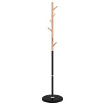 vidaXL Cuier de haine, negru, 172 cm, fier vopsit electrostatic