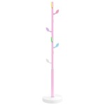 vidaXL Cuier de haine, roz, 172 cm, fier vopsit electrostatic vidaXL Cuier de haine, roz, 172 cm, fier vopsit electrostatic