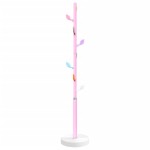 vidaXL Cuier de haine, roz, 172 cm, fier vopsit electrostatic vidaXL Cuier de haine, roz, 172 cm, fier vopsit electrostatic