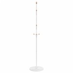 vidaXL Cuier de haine, alb, 177 cm, fier vopsit electrostatic