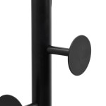 vidaXL Cuier de haine, negru, 176 cm, fier vopsit electrostatic vidaXL Cuier de haine, negru, 176 cm, fier vopsit electrostatic