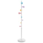 vidaXL Cuier de haine, alb, 172 cm, fier vopsit electrostatic