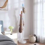 vidaXL Cuier de haine, alb, 172 cm, fier vopsit electrostatic