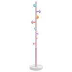vidaXL Cuier de haine, roz, 172 cm, fier vopsit electrostatic vidaXL Cuier de haine, roz, 172 cm, fier vopsit electrostatic