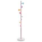 vidaXL Cuier de haine, roz, 172 cm, fier vopsit electrostatic vidaXL Cuier de haine, roz, 172 cm, fier vopsit electrostatic