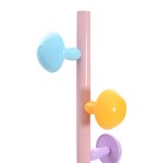 vidaXL Cuier de haine, roz, 172 cm, fier vopsit electrostatic vidaXL Cuier de haine, roz, 172 cm, fier vopsit electrostatic