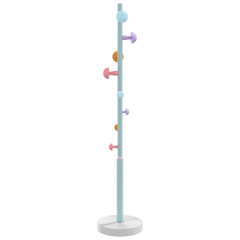 vidaXL Cuier de haine, albastru, 172 cm, fier vopsit electrostatic
