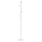 vidaXL Cuier de haine, alb, 175 cm, fier vopsit electrostatic