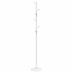 vidaXL Cuier de haine, alb, 175 cm, fier vopsit electrostatic