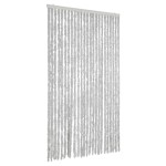 vidaXL Perdea pentru insecte, gri, 100x200 cm, chenille vidaXL Perdea pentru insecte, gri, 100x200 cm, chenille