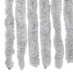 vidaXL Perdea pentru insecte, gri, 100x200 cm, chenille vidaXL Perdea pentru insecte, gri, 100x200 cm, chenille