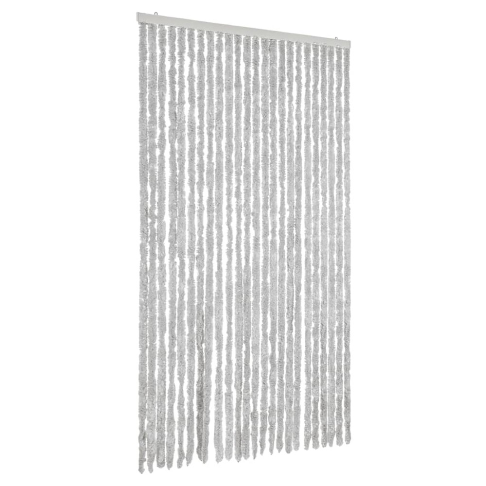 vidaXL Perdea pentru insecte, gri, 100x220 cm, chenille