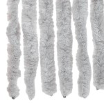 vidaXL Perdea pentru insecte, gri, 100x220 cm, chenille vidaXL Perdea pentru insecte, gri, 100x220 cm, chenille