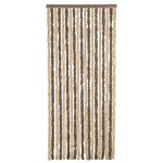 vidaXL Perdea pentru insecte, maro închis și bej, 56x200 cm, chenille vidaXL Perdea pentru insecte, maro închis și bej, 56x200 cm, chenille