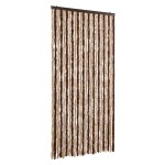 vidaXL Perdea pentru insecte, bej și maro deschis, 100x230 cm Chenille vidaXL Perdea pentru insecte, bej și maro deschis, 100x230 cm Chenille