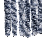 vidaXL Perdea pentru insecte, albastru și alb, 100x230 cm, chenille vidaXL Perdea pentru insecte, albastru și alb, 100x230 cm, chenille