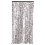 vidaXL Perdea pentru insecte, maro și bej, 100x230 cm, chenille vidaXL Perdea pentru insecte, maro și bej, 100x230 cm, chenille