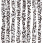 vidaXL Perdea pentru insecte, maro și bej, 100x230 cm, chenille vidaXL Perdea pentru insecte, maro și bej, 100x230 cm, chenille