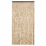 vidaXL Perdea pentru insecte, bej, 100x200 cm, chenille vidaXL Perdea pentru insecte, bej, 100x200 cm, chenille