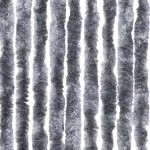 vidaXL Perdea pentru insecte, argintiu, 100x230 cm, chenille vidaXL Perdea pentru insecte, argintiu, 100x230 cm, chenille