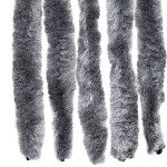 vidaXL Perdea pentru insecte, argintiu, 100x230 cm, chenille vidaXL Perdea pentru insecte, argintiu, 100x230 cm, chenille