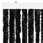 vidaXL Perdea pentru insecte, antracit, 100x200 cm, chenille vidaXL Perdea pentru insecte, antracit, 100x200 cm, chenille