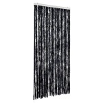 vidaXL Perdea pentru insecte, antracit, 100x230 cm, chenille vidaXL Perdea pentru insecte, antracit, 100x230 cm, chenille